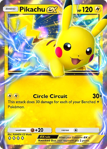 Pikachu EX Deck